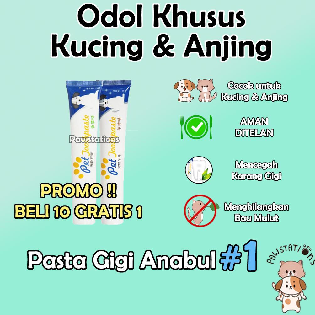 Di⚡kon   Odol Kucing Odol Anjing Odol Kucing Pasta Gigi Anjing Pasta Gigi Kucing Gosok Gigi Kucing G