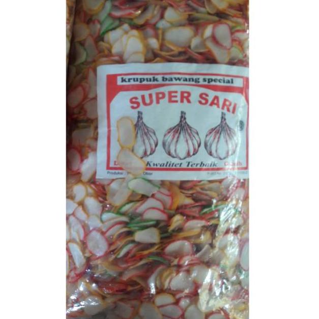 

[FLASH SALE !] Kerupuk Bawang 1 kg [KODE 78]