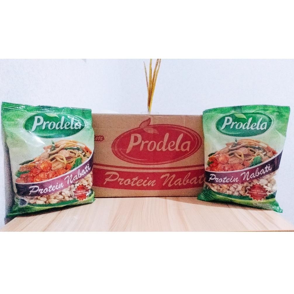 

Terbaru 3.3 Prodela/protein nabati/daging nabati/daging vegetarian Dus Isi 24 Pcs