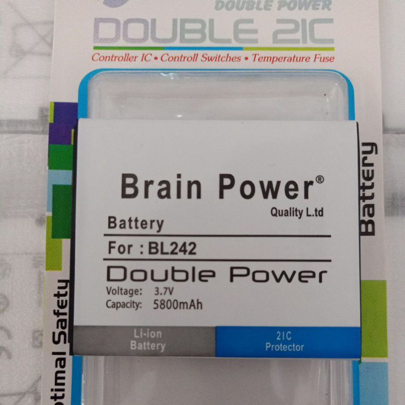 BATERAIBATRE BATTERY LENOVO VIBE C BL242 DOUBLE POWER