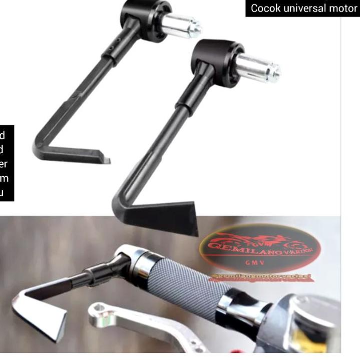 Proguard Hendguard Motor GP L Free Cadangan - Universal Handguard untuk Motor, Cocok untuk Nmax, Bea