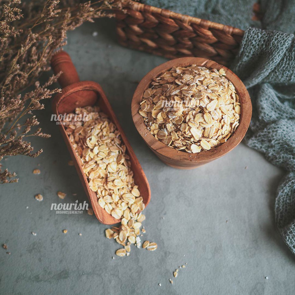 

Natural Rolled Oat 1kg-JktBar