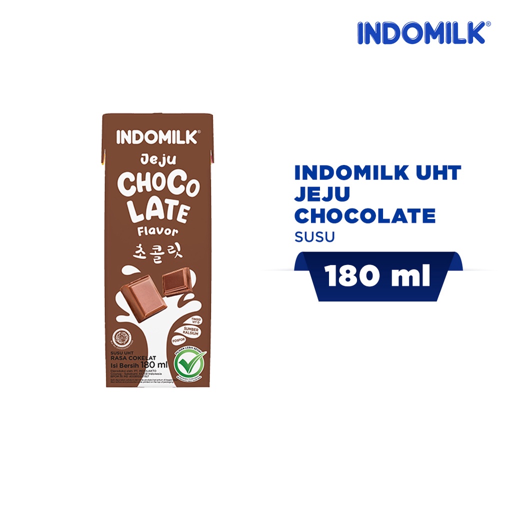 

Susu Indomilk UHT Jeju Chocolate 180mL