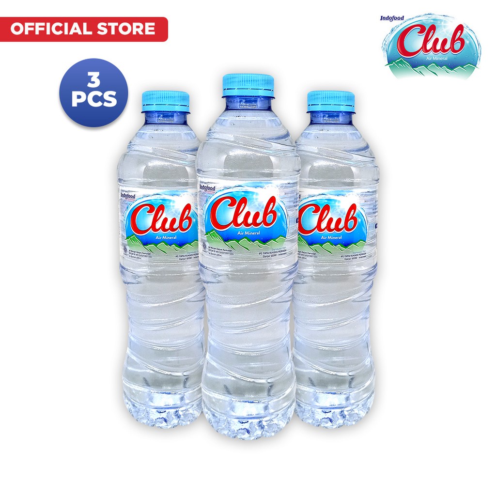 

Club Air Mineral 600ml x 3 Pcs