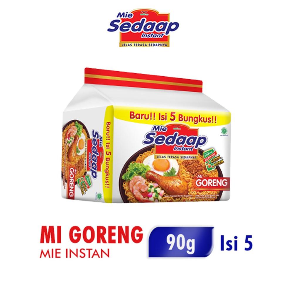 

⚡COD⚡ SEDAAP Mie Instan Goreng Isi 5 Bag 90GR