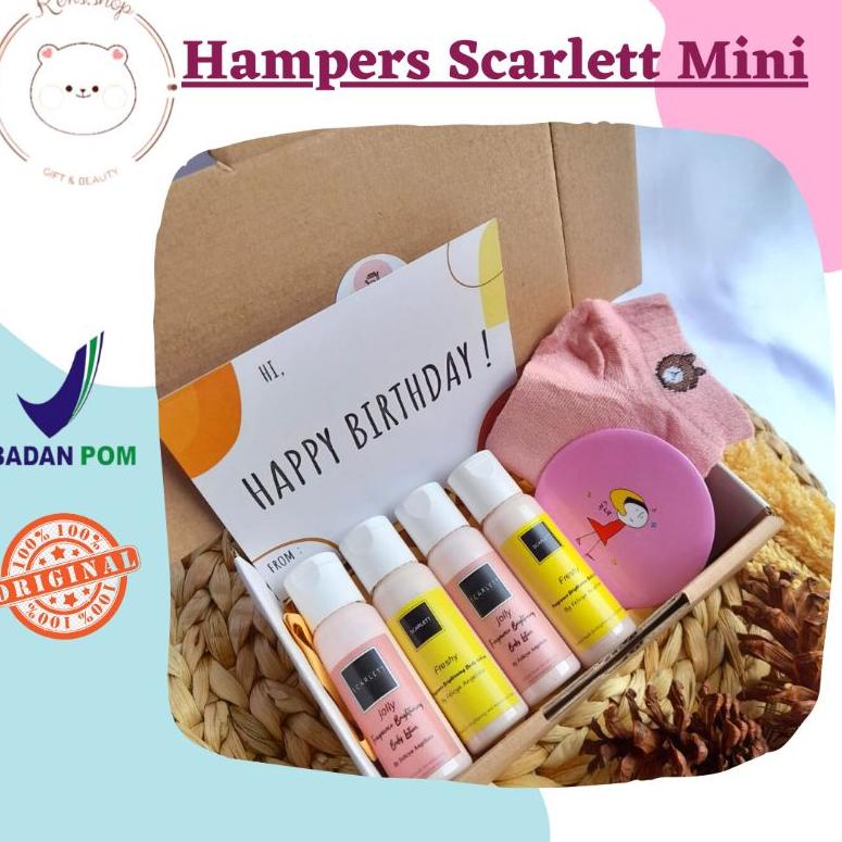 

✨11.11✨ HAMPERS SCARLETT MINI KADO VALENTINE HAMPERS ULTAH MURAH