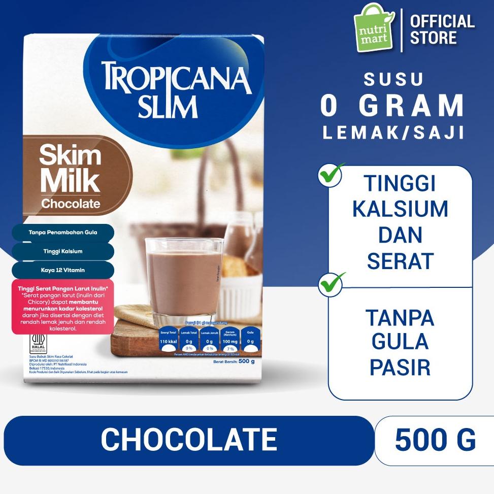 

Terbaru 3.3 Tropicana Slim Susu Skim Chocolate 500gr - Bantu Turunkan Kolesterol