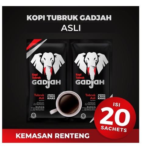 

Terbaru KOPI GAJAH TUBRUK / KOPI BUBUK / 1 RENCENG ISI 20 PCS/ 7G