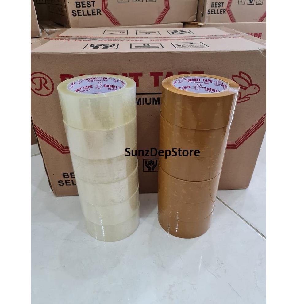 

WPR LAKBAN 2 INCH x 100 YARD / LAKBAN 45mm 100YARD 2INCH / KUALITAS LAKBAN DAIMARU 1 SLOT 6 ROLL 4296