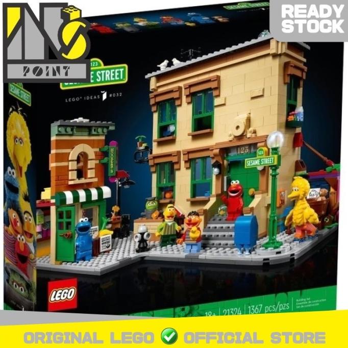 Hot Sale Lego 21324 - Cuuso / Ideas - 123 Sesame Street Terbaru