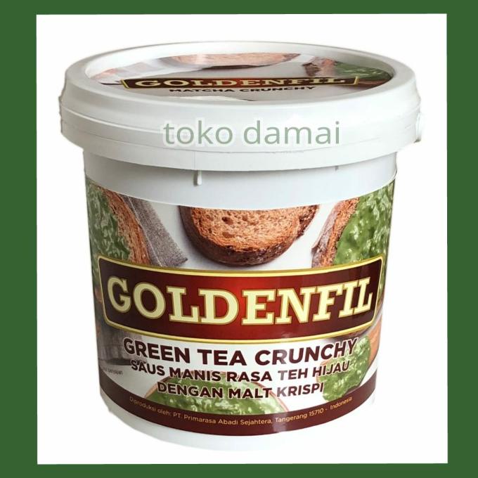 

Goldenfil selai green tea crunchy 1kg