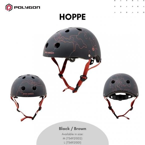 ~~~] Helm Sepeda POLYGON HOPPE for BMX Seli Model Batok