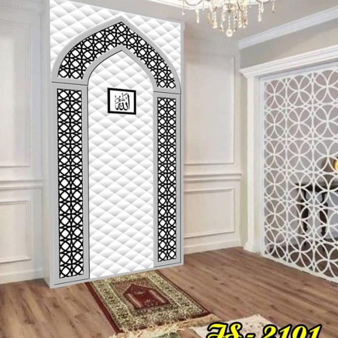 wallaper 3D - wallpaper custom mushola motif masjid