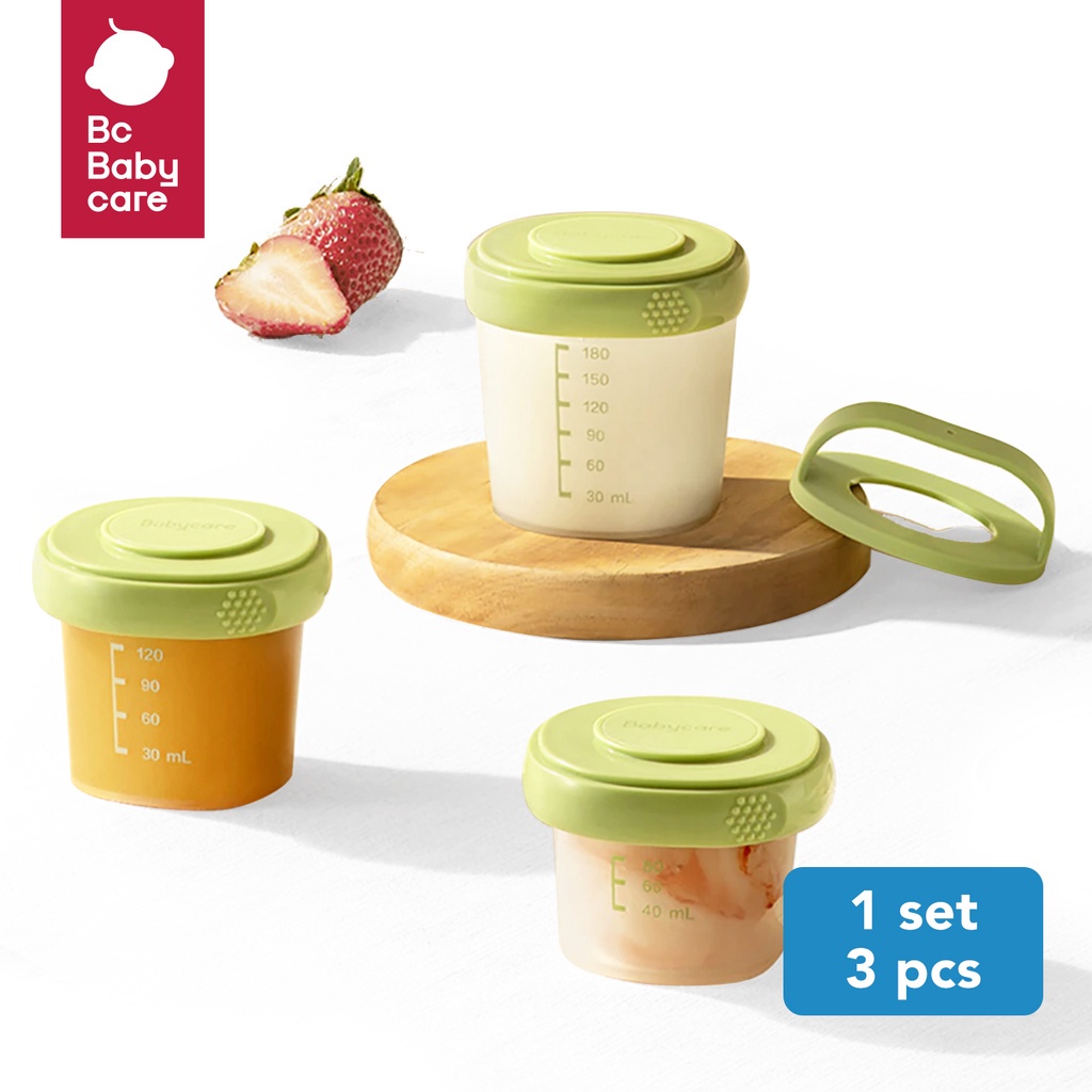 BC Babycare Tempat Makan Mpasi Bayi Airtight Baby Food Container Set lock n lock baby food container