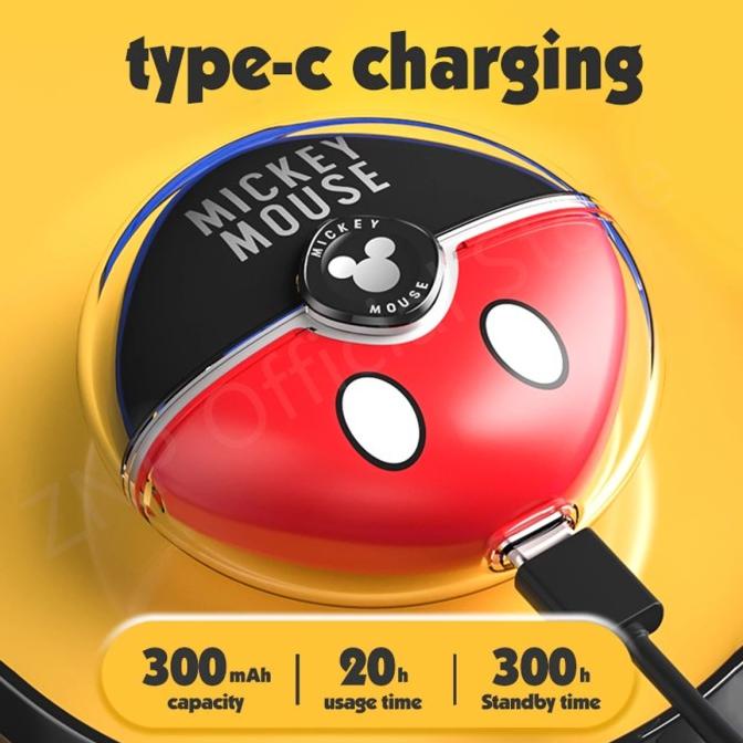 Terbaru Original Disney Bluetooth Earphones Tws Wireless Noise Earbuds Headset