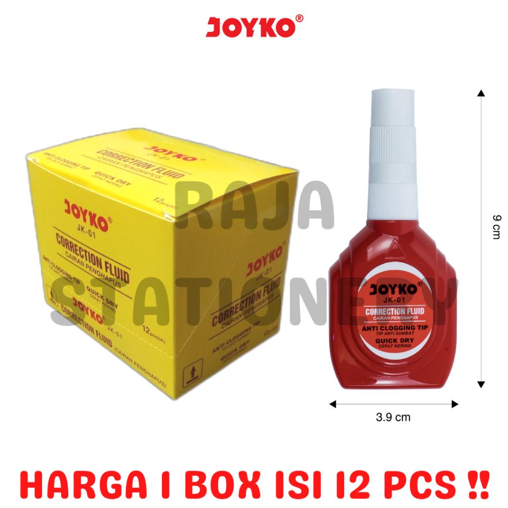 

Belanja Joyko Correction Fluid Jk-01Tipex Cair Joyko Jk01 Tipx Tip-Ex 1 Box Lusin Murah [12Pcs]