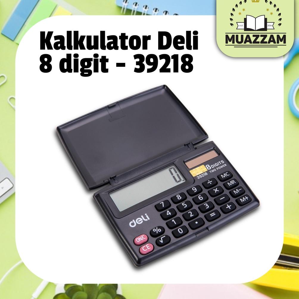 

Deli 39218 Kalkulator Pocket Saku 8 digits E39218