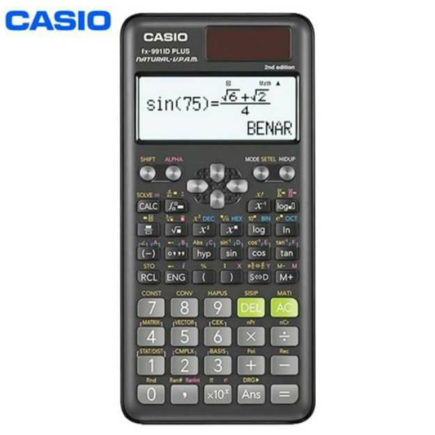 

CASIO FX991ID PLUS ORIGINAL BEST KALKULATOR ILMIAH/SEKOLAH - SCIENTIFIC CALCULATOR