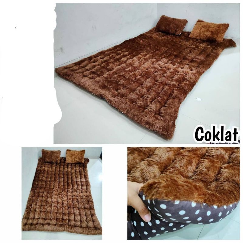 kasur cimol kasur bulu