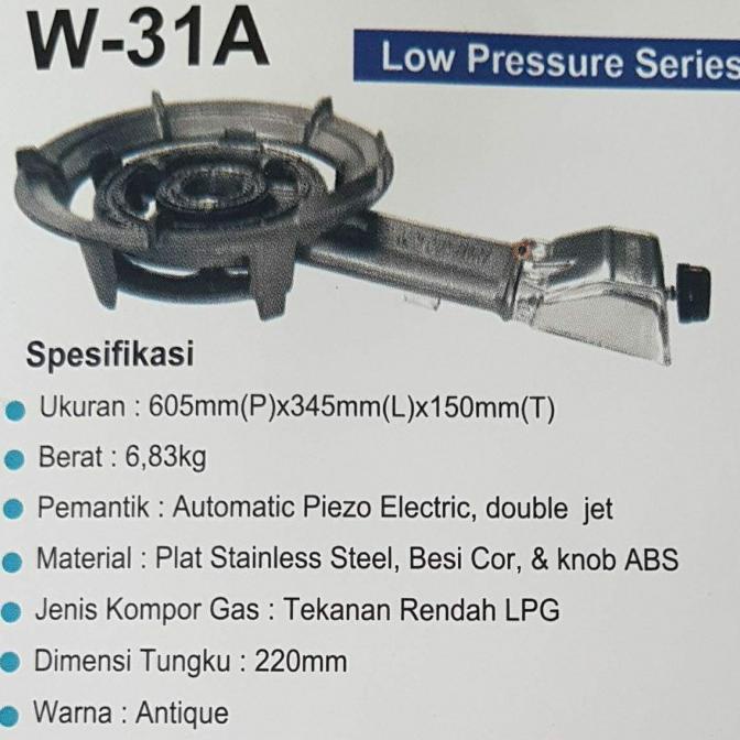 /////] kompor gas api 1000 cor wingas 31 A