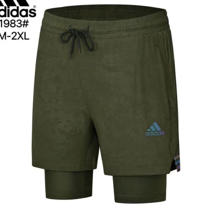 Ready Terheboh celana pendek olahraga short running pant celana pendek inner training gym sepeda cel