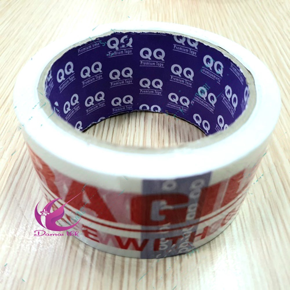 

Lakban Fragile QQ Jangan Dibanting Merah/Putih 48MM 55Yards 2Bahasa