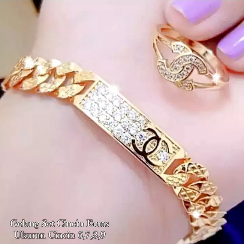 gelang cincin emas mudah free surat