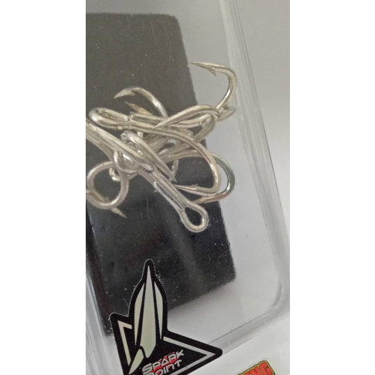 Kail Pancing Vmc Treble Hook 7560 Ti #3/0 Popping