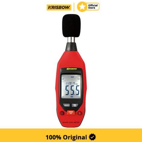 Krisbow Sound Meter Digital 35-130 Db