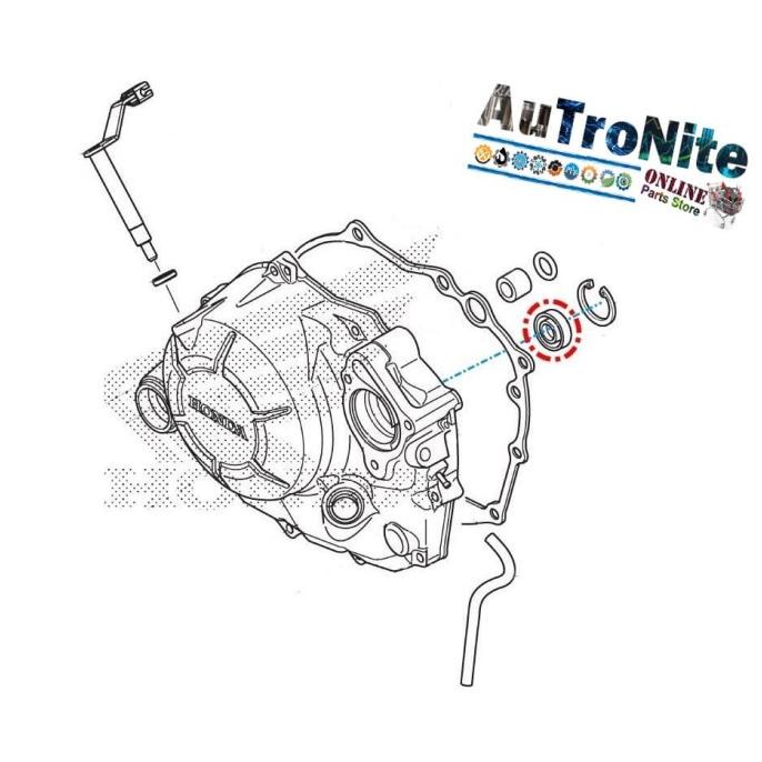 Oil Seal Water Pump 12X20X5 91205-Kf0-003 Honda Supra Gtr Sonic Cb 150 Promo