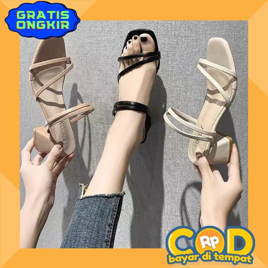 Heals Wanita Import Pesta Hels Wisuda Elegan Premium Hak Tahu Remaja Jumbo Model Terbaru Korea Heels