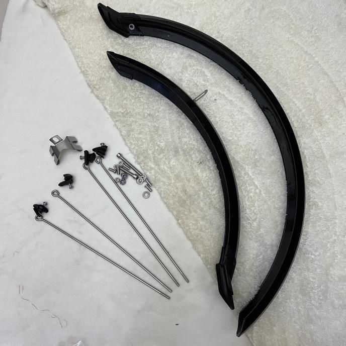 Spakbor Sepeda Lipat 20 V Brake Fender Mudguard Folding Bike