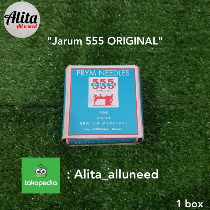 Jarum Mesin Jahit 555/ Jarum Mesin 555 PRYM (1 Box)