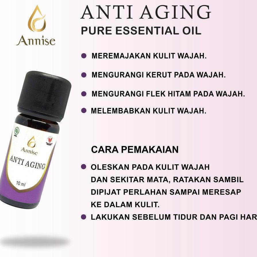 Anti Aging, Atasi Kerutan Wajah, Pure Essential Oil, Serum Wajah , Peremajaan Kulit Wajah, Atasi Sel