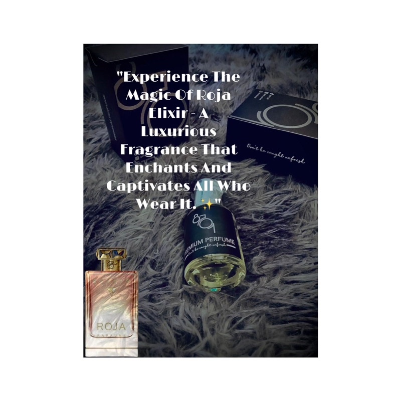 8701 premium Perfume inspired by Roja elixir