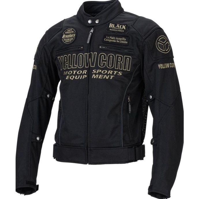 HRG DISKON YELLOW CORN YB 2102 BLACK GOLD l ORIGINAL YELLOW CORN l RIDING JACKET