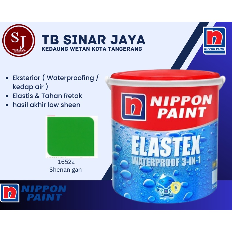 Cat Pelapis Kedap Air Nippon Paint Waterproofing 1kg - 1652A Shenaningan