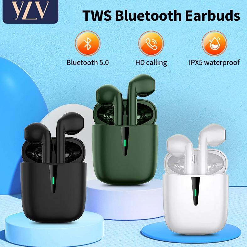 Headset Bluetooth Ylv Earphone Tws Gaming Original True Wireless Stereo Hifi Noise Cancelling Waterp