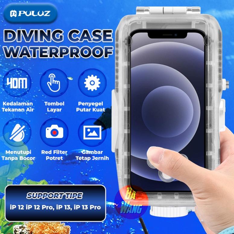 Puluz Waterproof Shockproof Dustproof Case Iphone 12 13 Pro Diving