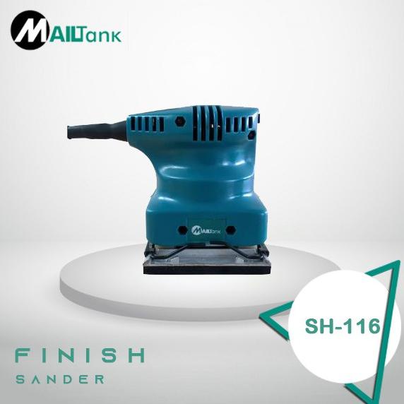 Mailtank Sh116-Elektrik Sander Mesin Amplas Kayu Mesin Amplas Tembok Sh116-Electric Sander Sh-116