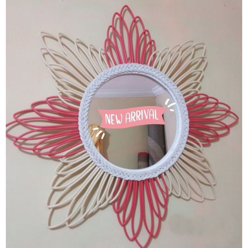 cermin cantik bintang 2 warna