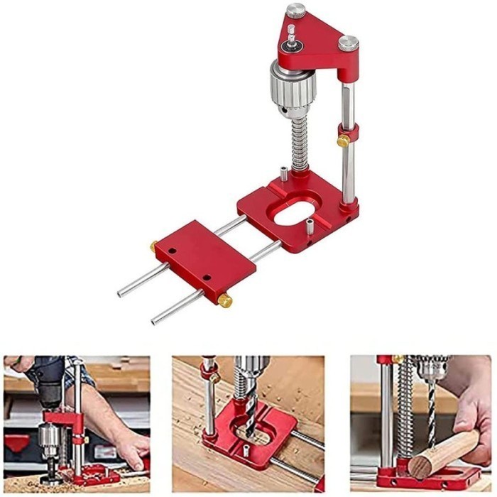 FMFIT mobile drill stand drill jig Guide holder dudukan mesin bor tangan