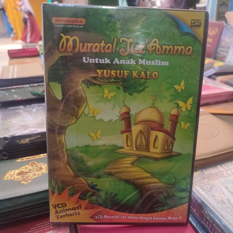 original dvd murotal juz amma kartun yusuf kalo