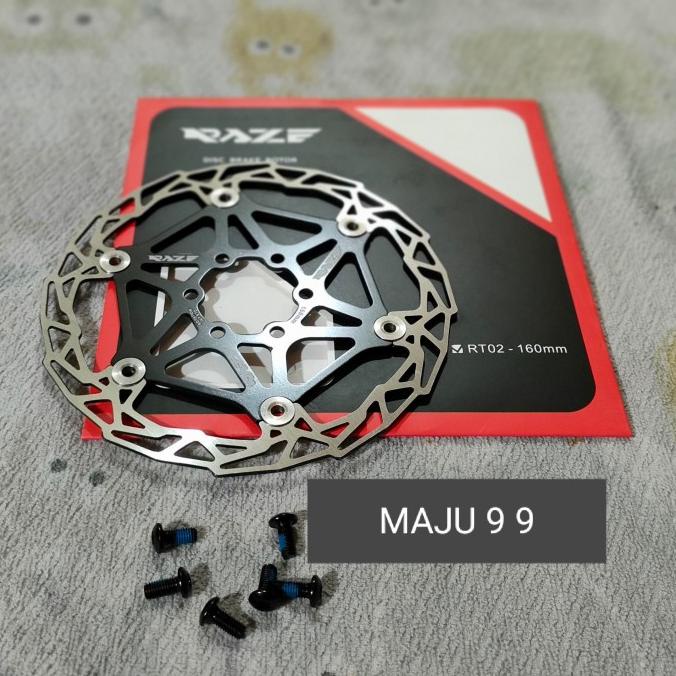 Rotor Disc Raze 160mm 6 Bolt Piringan disc brake Sepeda Seli mtb Lipat