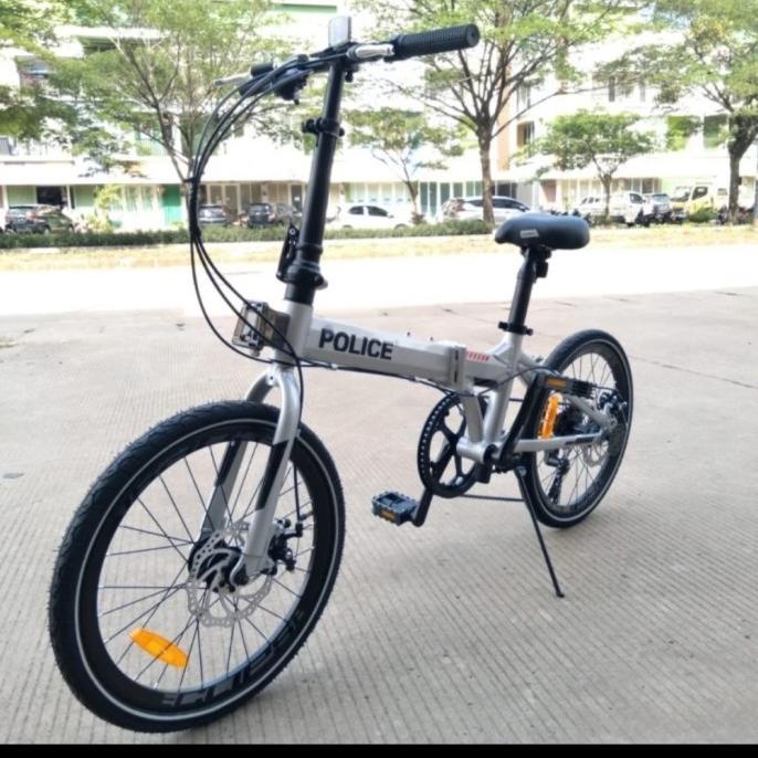 Sepeda lipat 20 Element Police Texas New