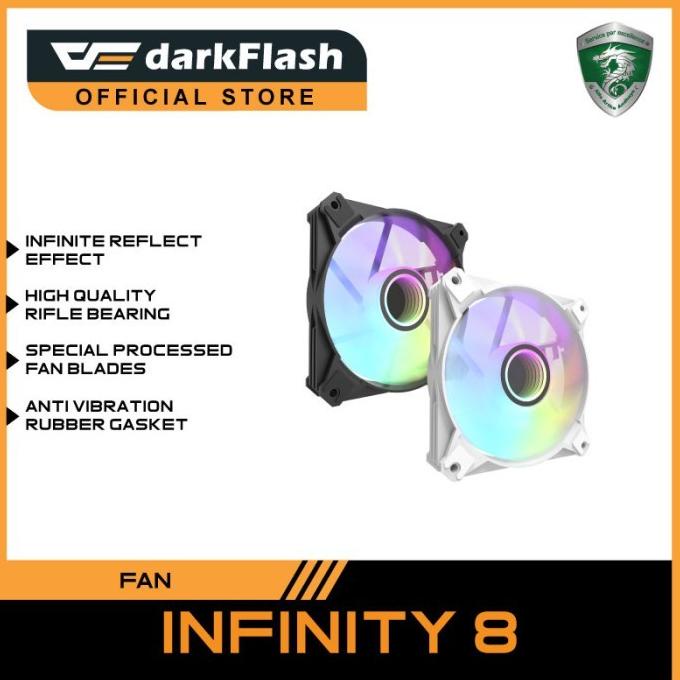 Darkflash Infinity 8 A-Rgb Fan [3 Fan]