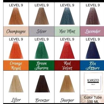 ILVASTO HAIR COLOR ZICOS ZILLENIAL COLOR SISTEM || 100 GRAM