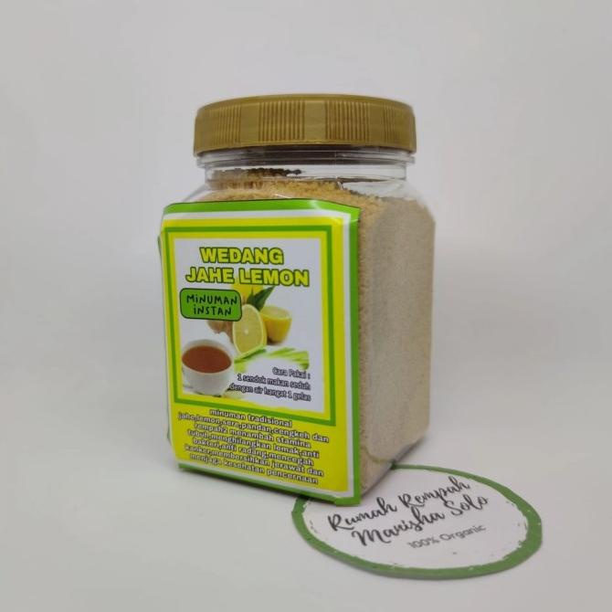 

Silahkan Order] Wedang Jahe Lemon jsr jurus sehat tanpa gula isi 250 gram