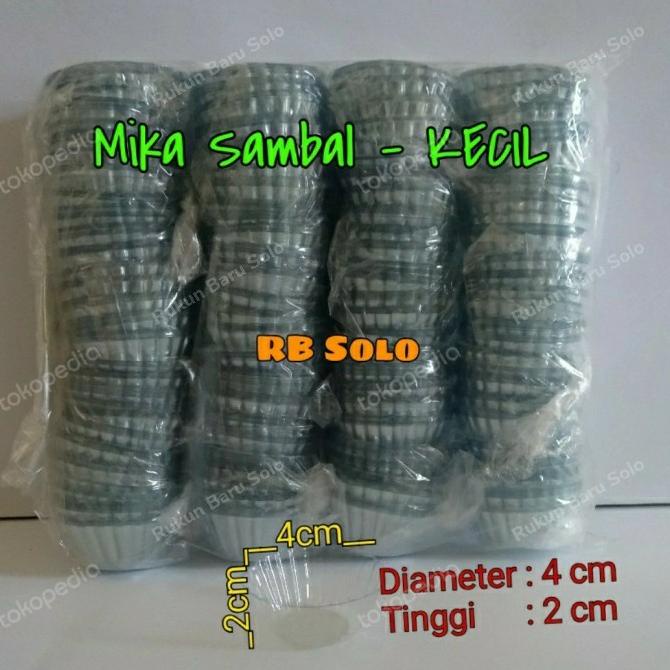 /////] Mika Sambal Cup Sambal Saos Tomat - KECIL (isi 100)