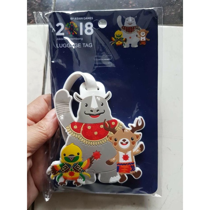 Terlaris Luggage Tag Official Merchandise / Souvenir Asian Games
